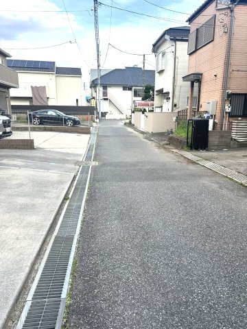 南東側の全面道路4．0ｍとなります
