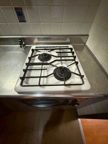 2口コンロです。