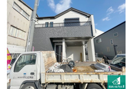 大阪市鶴見区中茶屋　新築一戸建ての外観