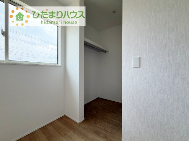 各居室にはしっかりと収納を完備！