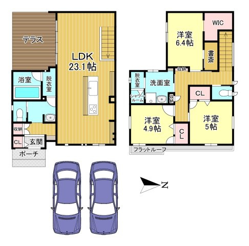 間取り：329000125392