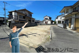 北斎院町売土地の外観