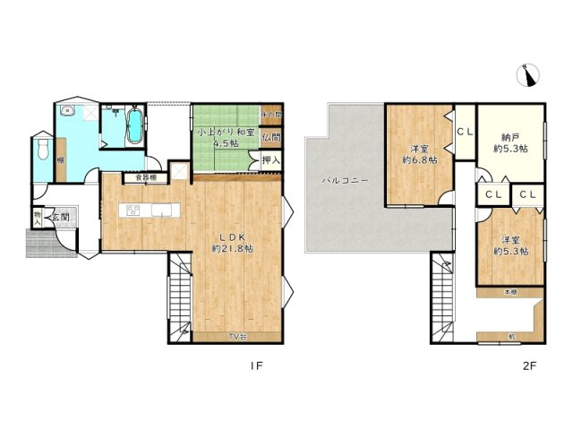 間取り：328000585822