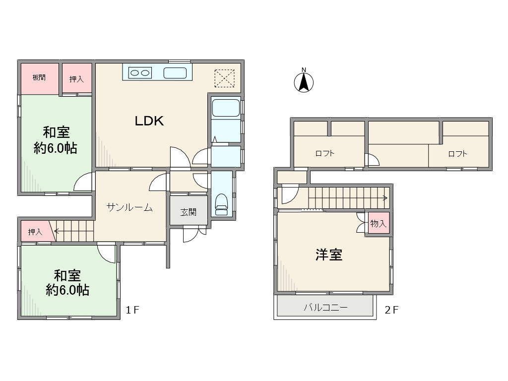 間取り：328000624725