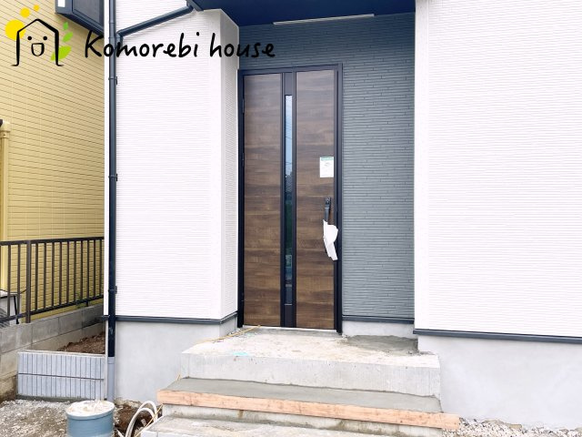 落ち着いた玄関です