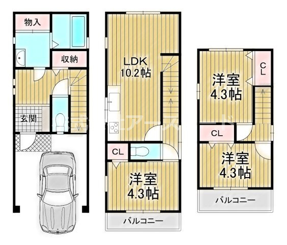 間取り：327002160896