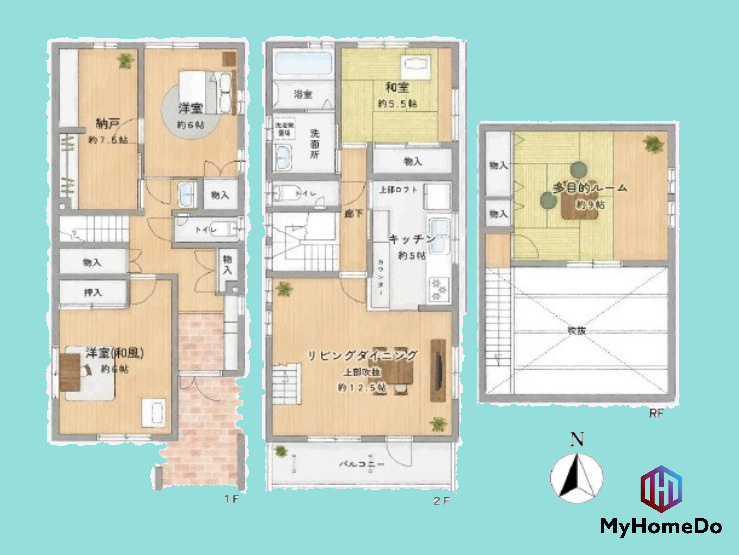 間取り：323000525864