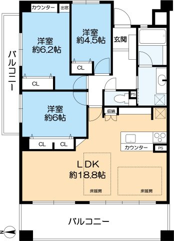 間取り：328000631729