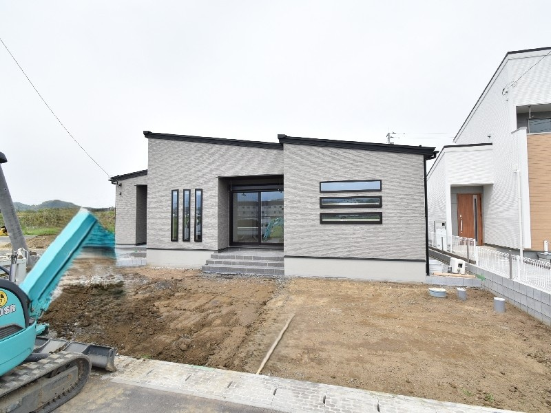 【3号棟：外観】外構工事：4月下旬完成予定