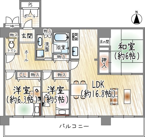 間取り：327002247072