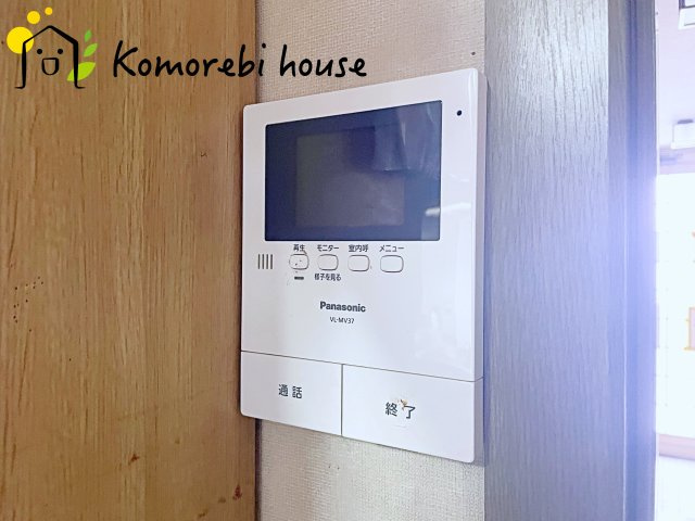 モニター付インターホンです