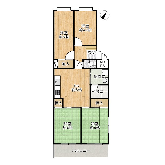 間取り：327002101755