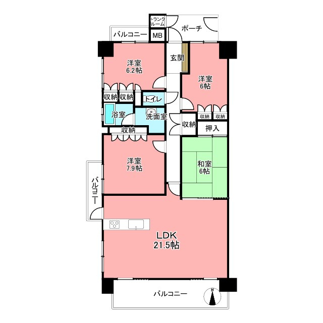 間取り：323000477431