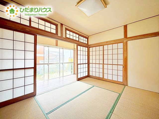 赤ちゃんスペースや客間など、多彩な用途で使用できる和室☆