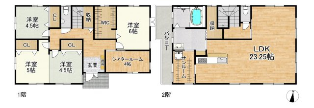 間取り：346000045736