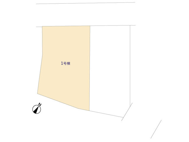 1号棟の区画図です