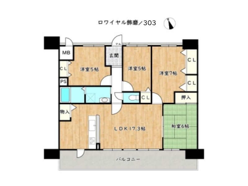 間取り：328000621514