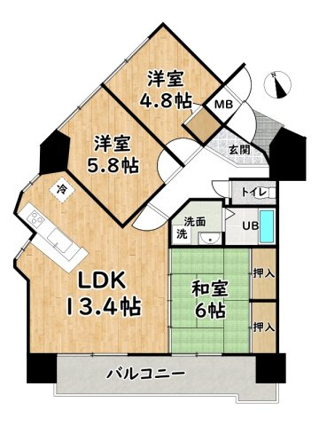 間取り：328000679538