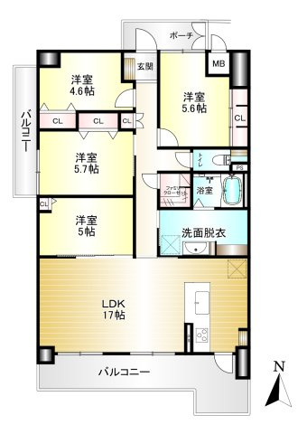 間取り：329000136984