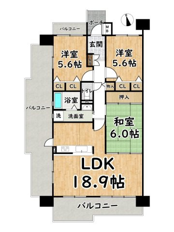 間取り：328000606884