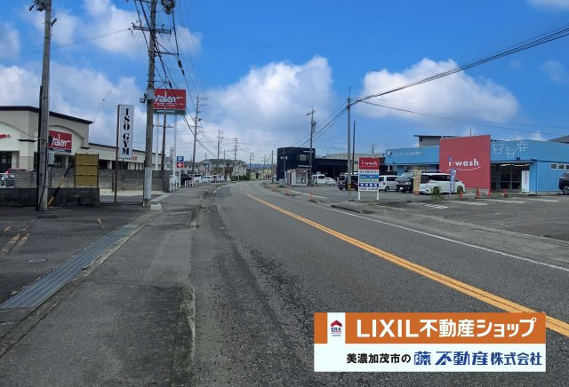 西側前面道路　国道41号線、国道21号線アクセス良好！