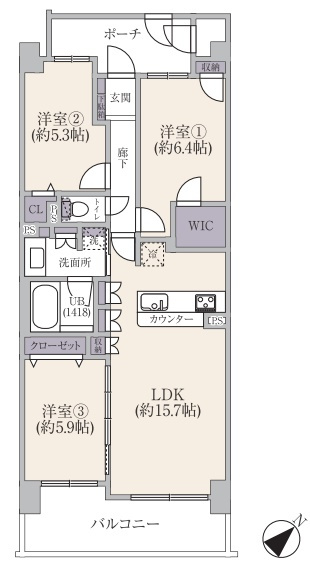間取り：313004889517