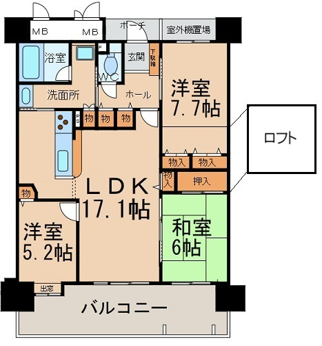 間取り：323000476437