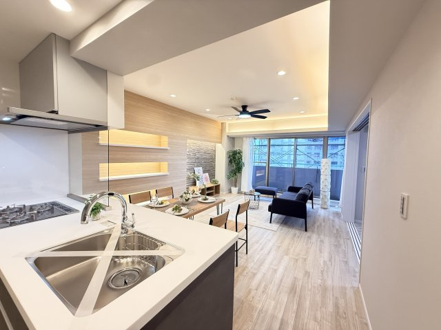 ☆Kitchen☆　清潔感のある明るいキッチンスペース。　