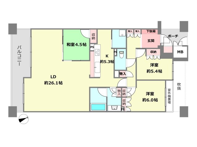 間取り：328000535844