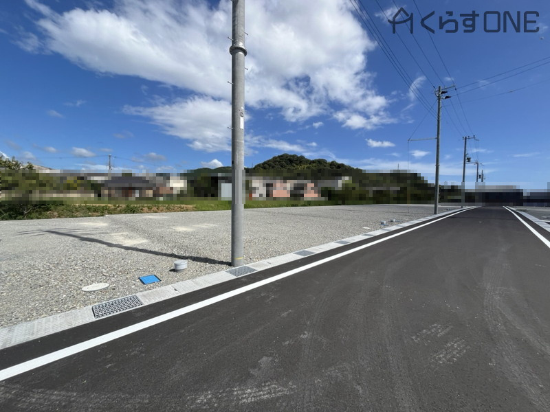 分譲地全体の写真です