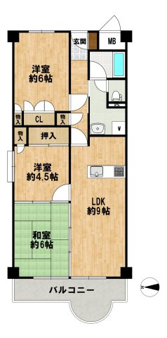 間取り：328000666547