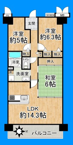 間取り：327002227572