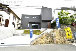 西宮市生瀬高台新築一戸建ての外観