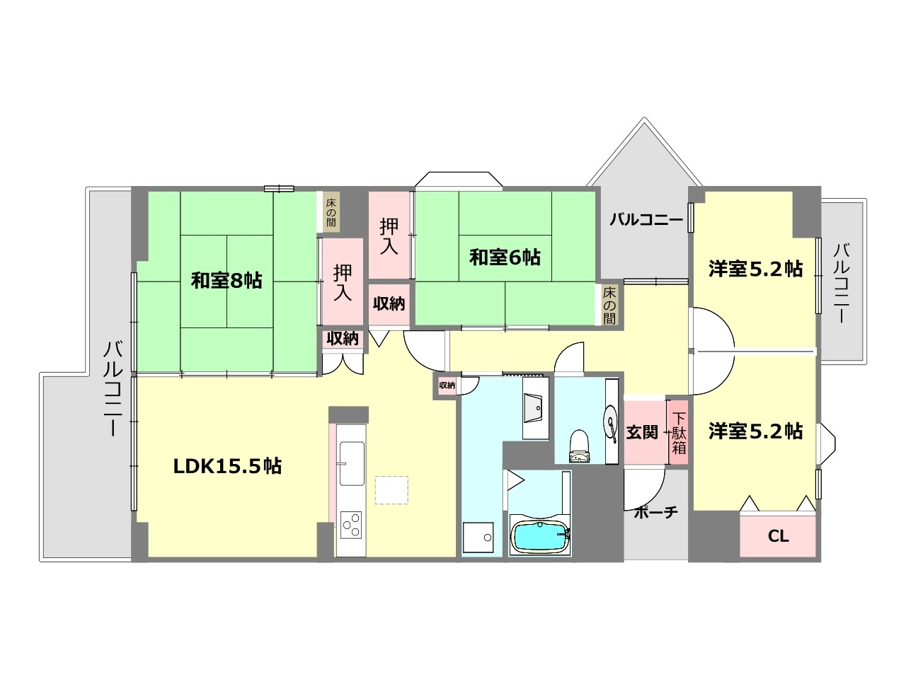 間取り：328000618550