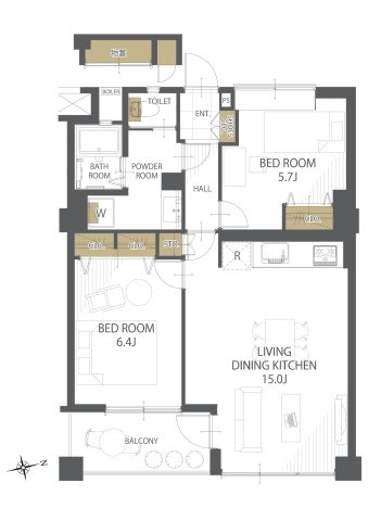 間取り：326000233079