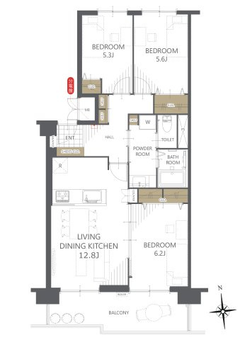 間取り：327001654390