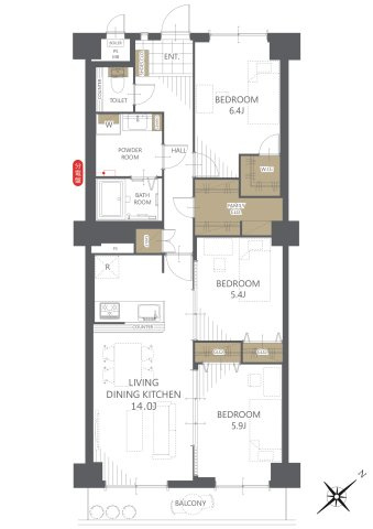 間取り：327002110511