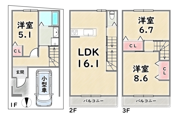 間取り：326000248277
