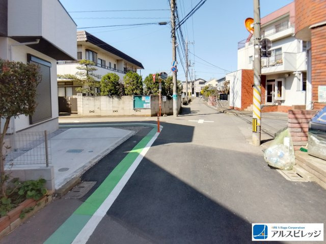 前面道路の様子です