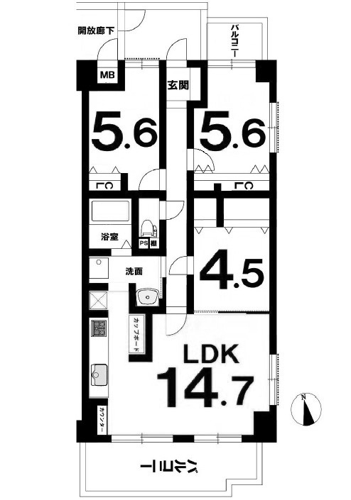 間取り：334000188543