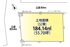 南青山７　土地の区画図