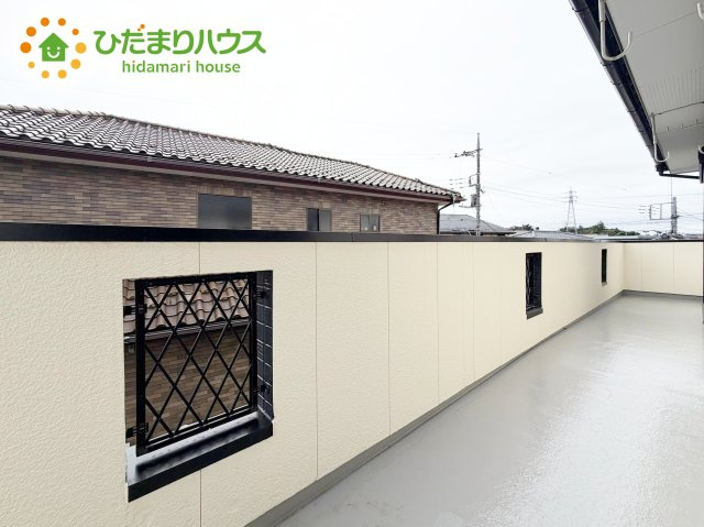 南側に面したバルコニー！お洗濯物がよく乾きます♪