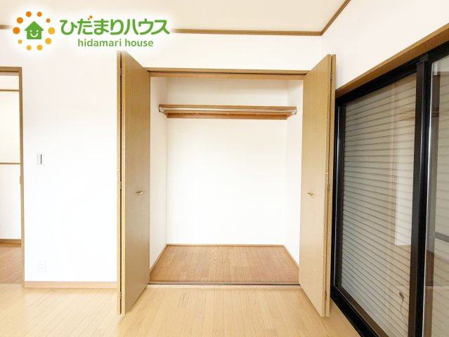 居室にゆとりが持てる大収納クローゼット付き♪