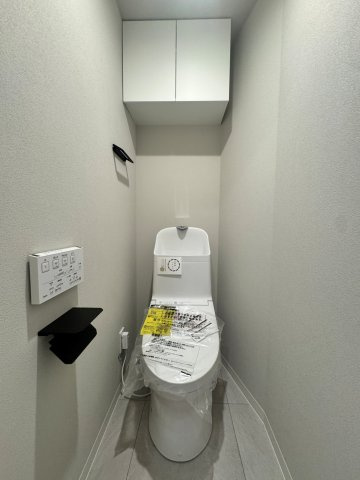 ゆったりとした空間のトイレです
