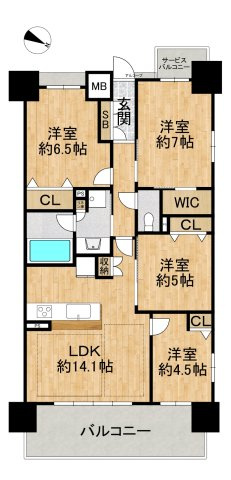 間取り：327002346585
