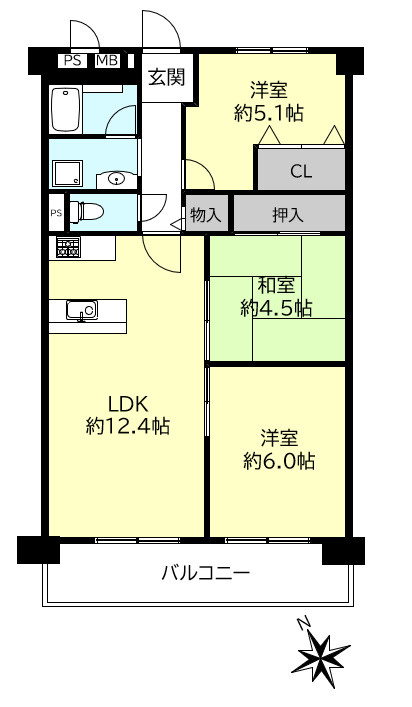 間取り：328000531836