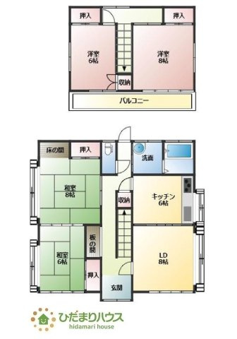 間取り：308000163028