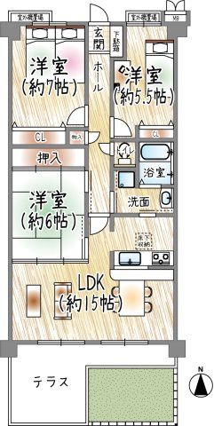 間取り：328000597865