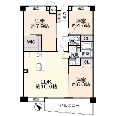 間取図※現況を優先とします