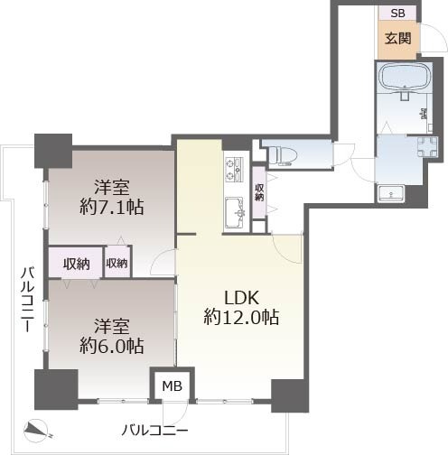 間取り：328000605455